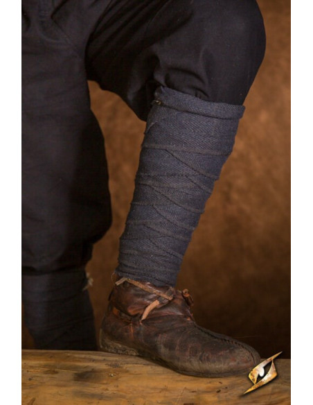 Winingas enroladas vikings, cor Preto...