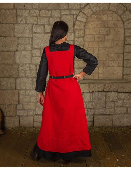 Vestido estilo avental modelo...