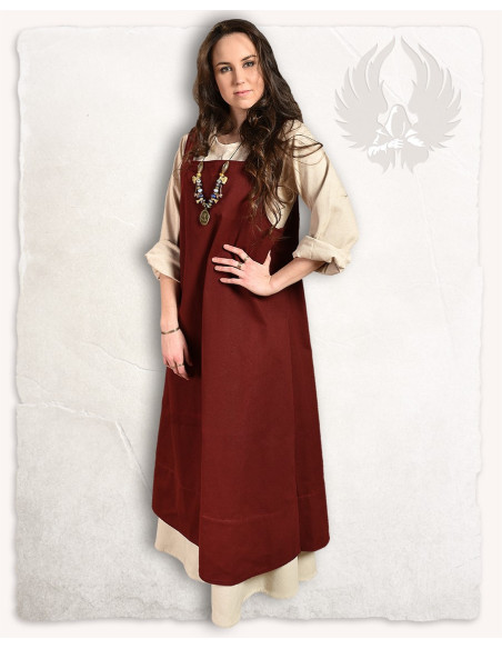 Vestido estilo avental, modelo...