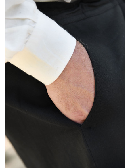 Calça capri com cadarço modelo Jonte,...