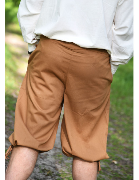 Calça capri com cadarço modelo Jonte,...