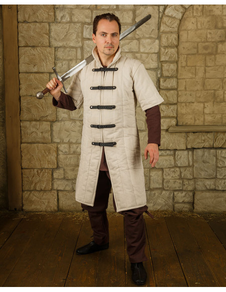 Longo gambeson medieval modelo...