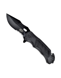 Faca de resgate com abertura assistida (comprimento 21,7...