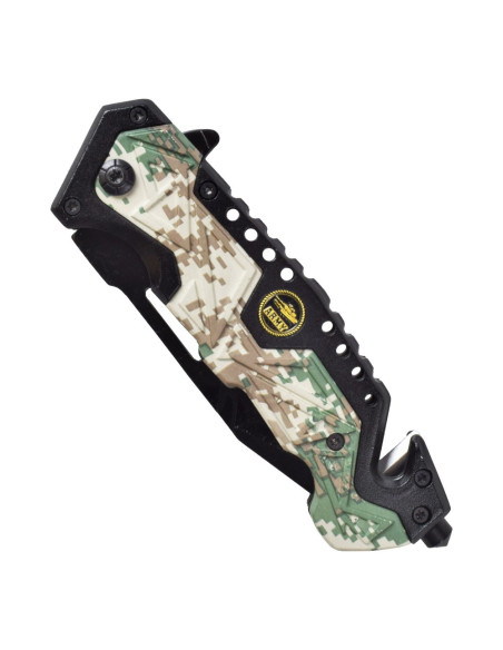 Faca de resgate SCK Urban Camo Army...