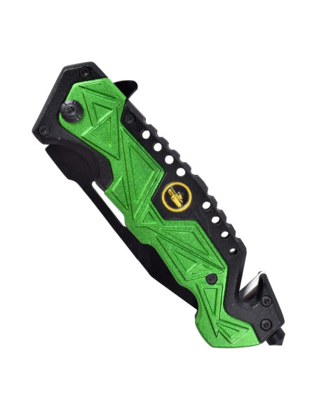 Faca de resgate SCK verde militar...