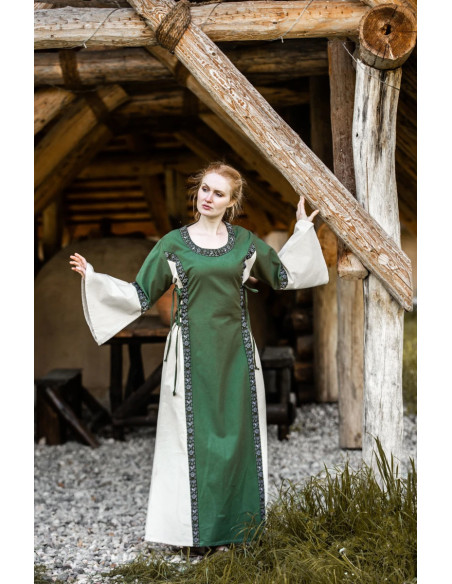 Mulher vestido medieval Angie,...