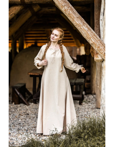 Vestido medieval mulher longo modelo Matilde