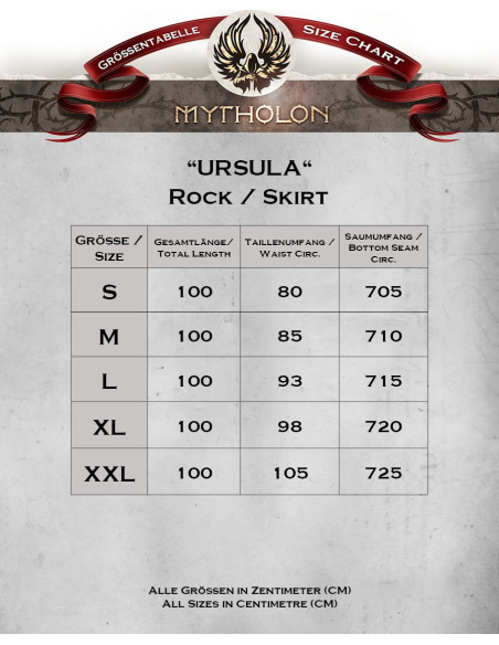 Saia medieval em algodão modelo...