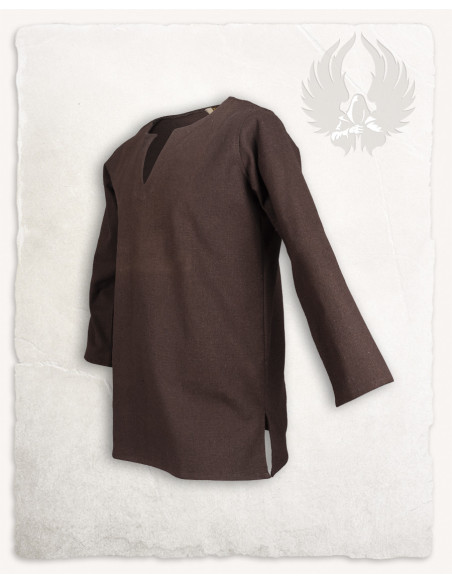 Túnica Viking modelo Tronde, cor marrom
