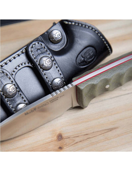 Faca micarta verde Muela Rhino