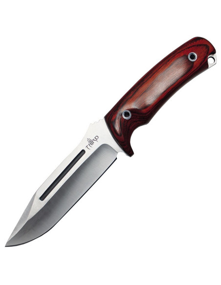 Terceira faca de caça, cabo Packawood