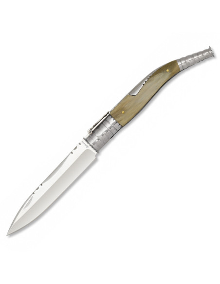 Abertura da catraca do canivete, alça...