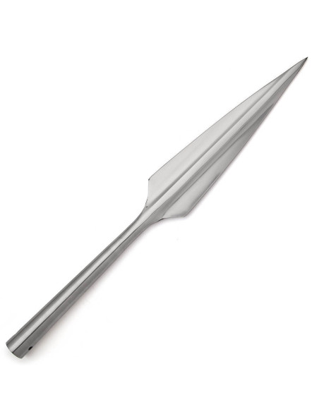 Ponta de lança do molinete em forma...