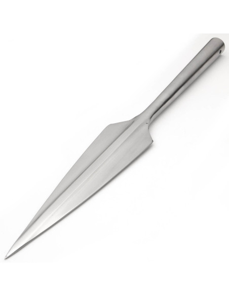 Ponta de lança do molinete em forma...