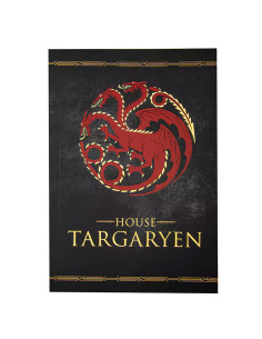 Caderno Game of Thrones House Targaryen (15x21 cm.)