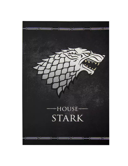 Caderno Game of Thrones House Stark...