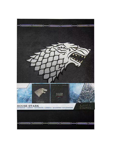 Caderno Game of Thrones House Stark...