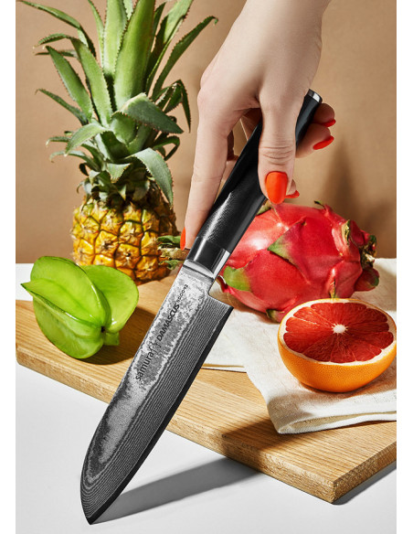 Faca da série Santoku Samura...