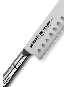 Faca Samura Shadow, modelo Santoku pequeno, lâmina 137 mm. 2