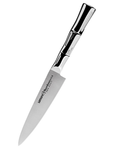 Faca Samura Bamboo, modelo Slicer, lâmina 125 mm.