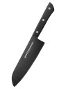Faca Santoku Samura modelo Shadow, lâmina 175mm.
