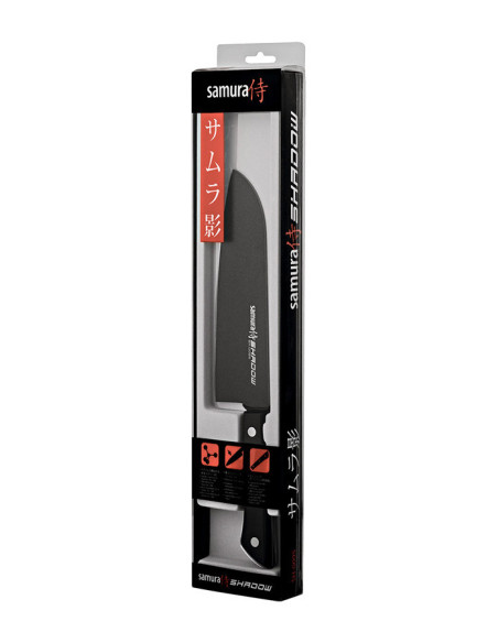 Faca Santoku Samura modelo Shadow,...