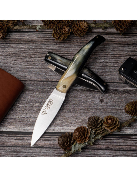 Faca de caça Cudeman, cabo de chifre...