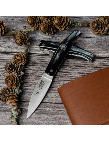 Faca de caça Cudeman, cabo de chifre...