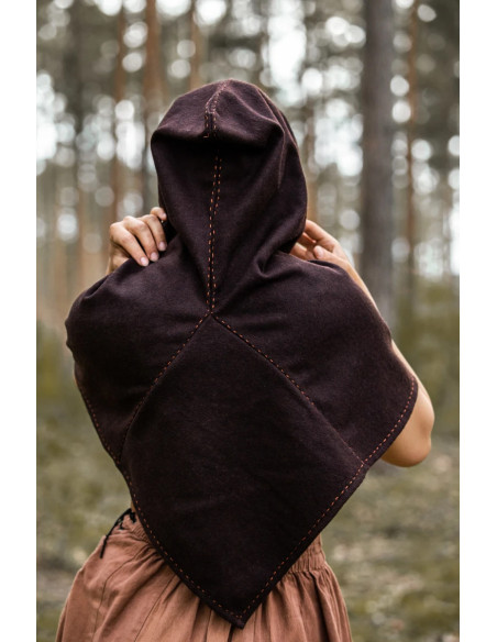 Viking Gugel modelo Halfdan, cor marrom