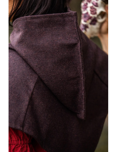 Viking Gugel modelo Halfdan, cor marrom