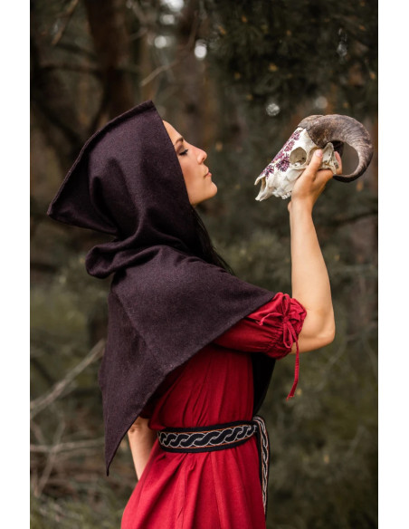 Viking Gugel modelo Halfdan, cor marrom