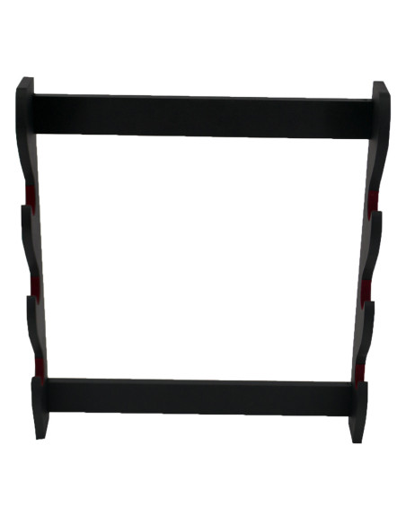 Suporte de parede para 3 katanas