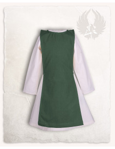 Avental medieval meninas modelo Lisbeth, cor verde