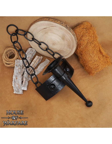 Correntes medievais de luz de parede...