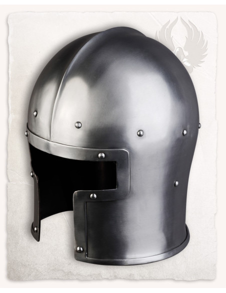 Manolo modelo metal medieval barbute