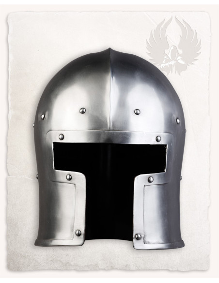 Manolo modelo metal medieval barbute