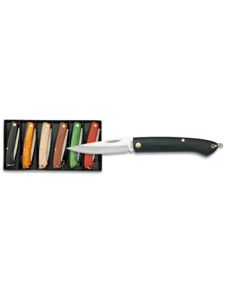 Conjunto de 6 facas chaveiro