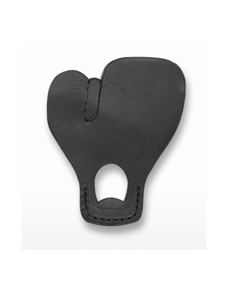 Pequena aba de dedo duplo para arco