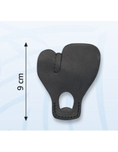 Pequena aba de dedo duplo para arco 2