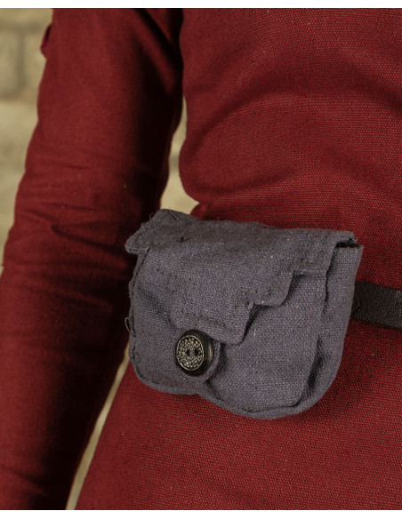 Bolsa de cintura pequena medieval...