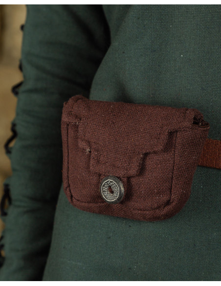 Bolsa de cintura pequena medieval...