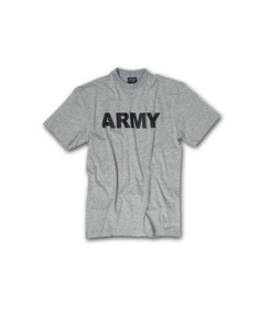 camiseta militar ARMY cinza