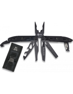 Lâmina de alicate tático preto multifuncional K25 7CR17MOV