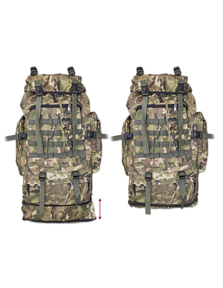 Mochila Tática Barbaric Camo, 60 L