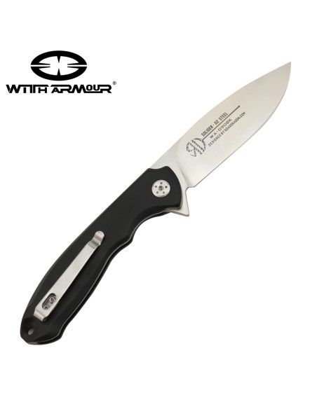 Canivete tático de soldado, lâmina de...