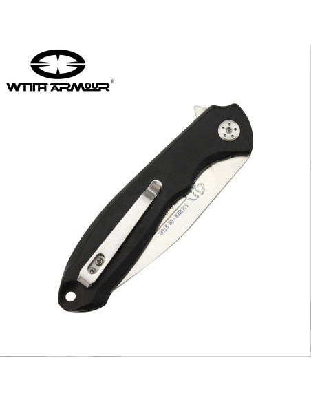 Canivete tático de soldado, lâmina de...