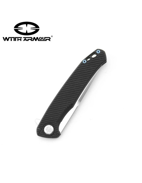 Canivete tático de sílex, lâmina de...