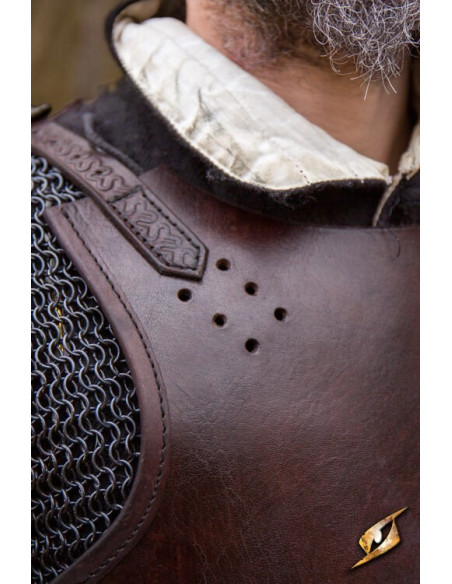 Conjunto de couraça de couro Ranger...