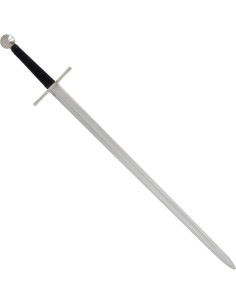 Espada medieval de mão e meia para práticas (110 cm.)