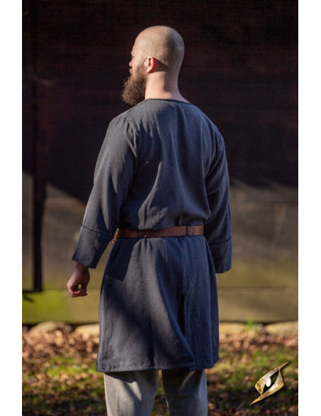 Túnica Viking padrão espinha de peixe...